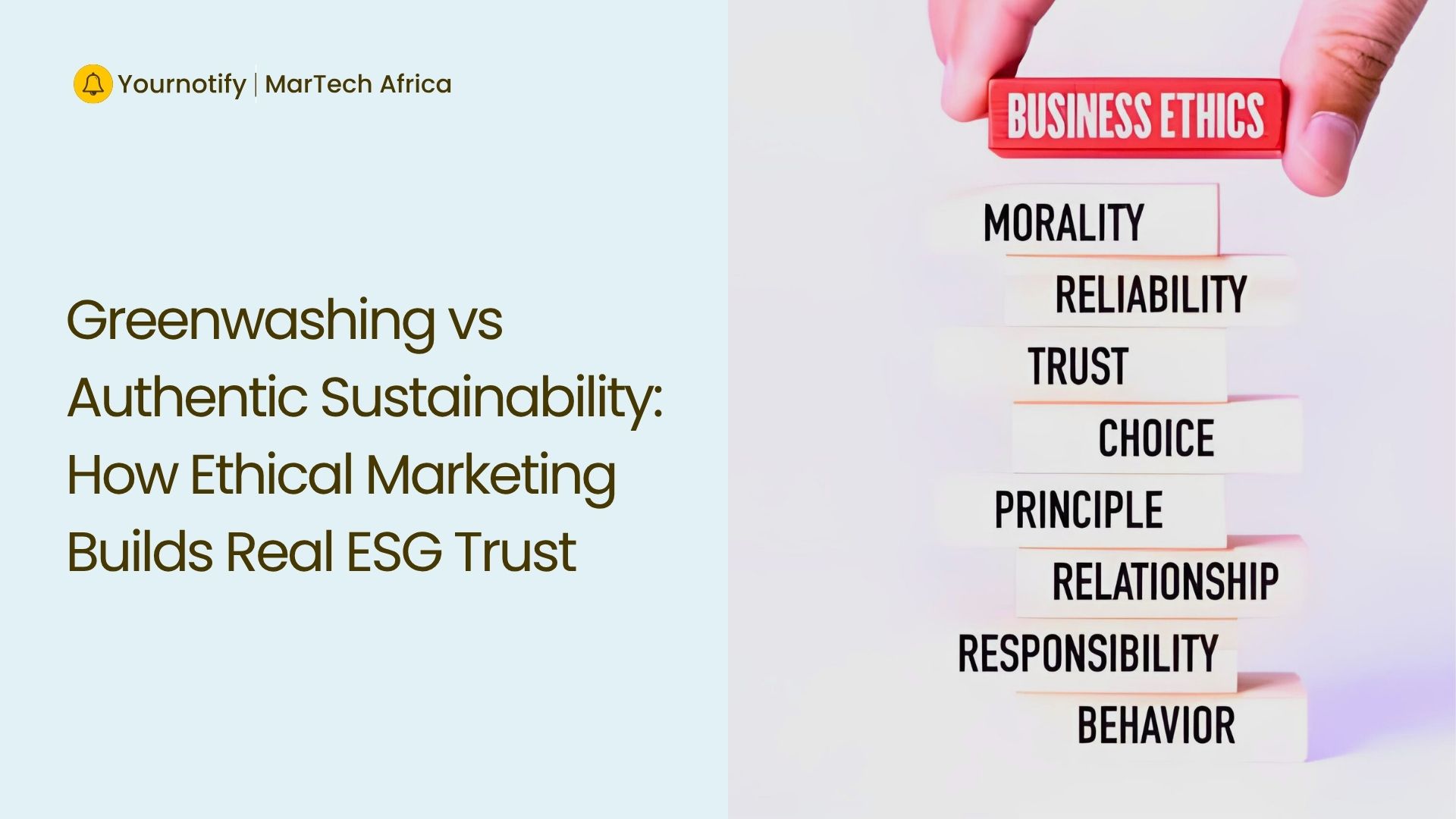 Greenwashing vs Authentic Sustainability: How Ethical Marketing Builds Real ESG Trust