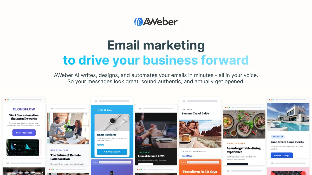AWeber official product image