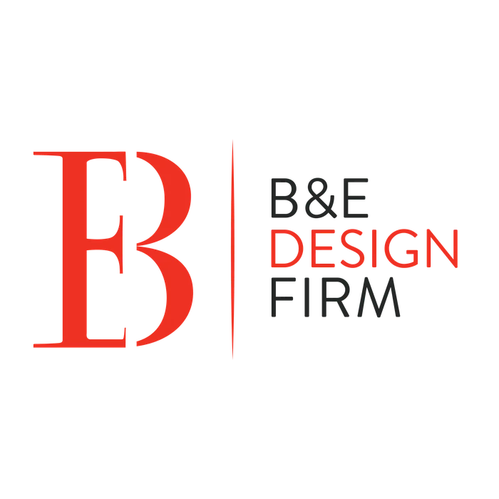 B&E Design Firm logo