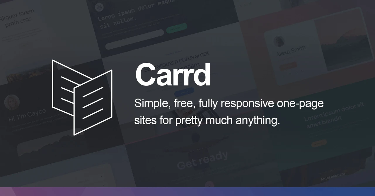Carrd official product image