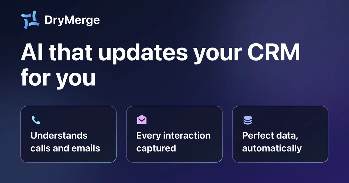 DryMerge official product image