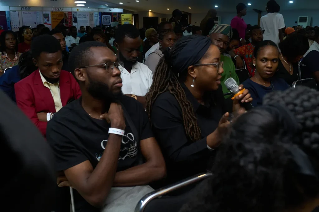 Participants sharing ideas at MarTech Africa 2.0