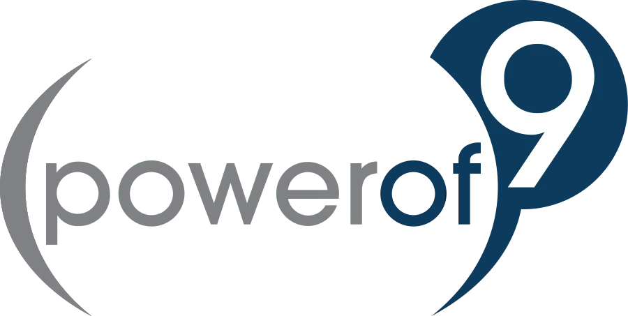 Power of 9 logo