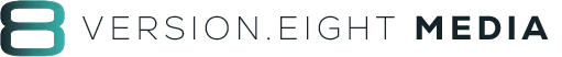 V8 Media logo