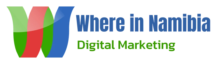 Where in Namibia Advertising logo