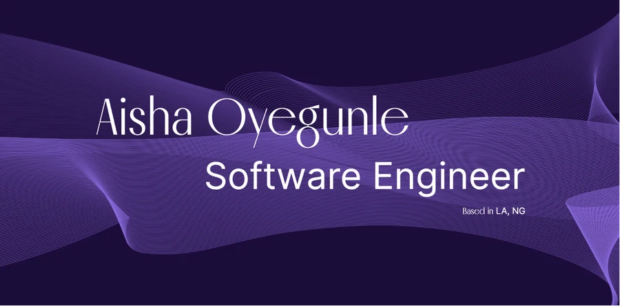 Aisha Oyegunle — official profile artwork
