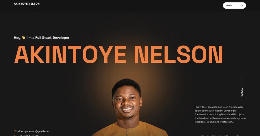 Akintoye Ayomide Nelson — official profile artwork