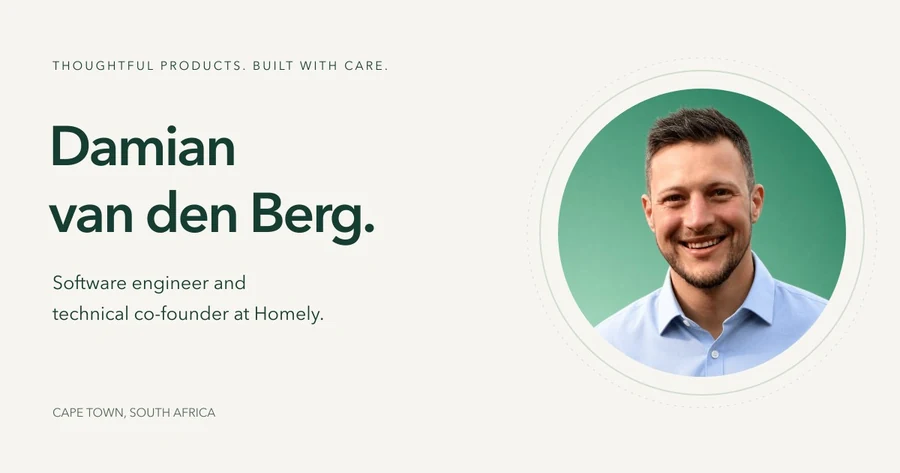 Damian van den Berg — official profile artwork