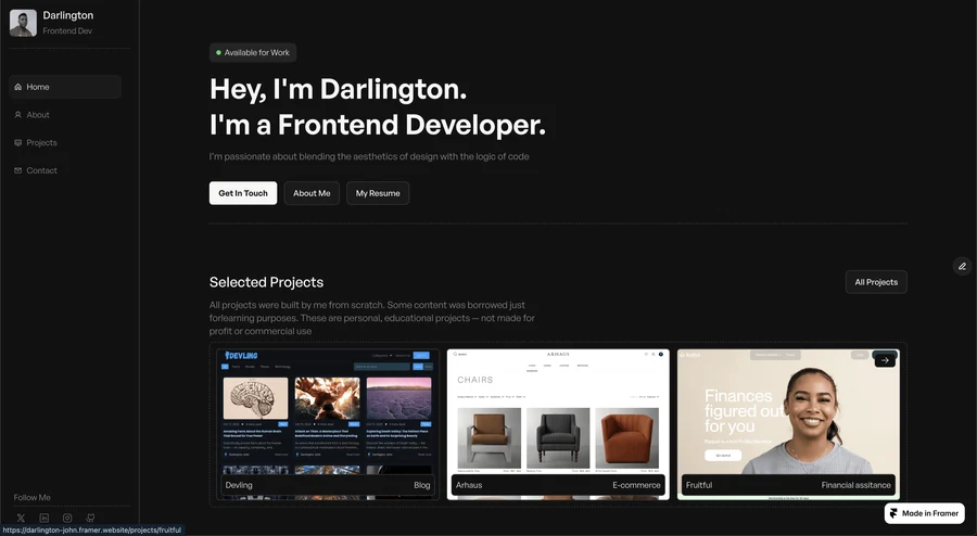 Darlington John — official profile artwork