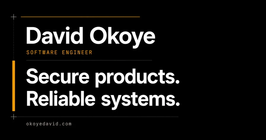 David Okoye — official profile artwork