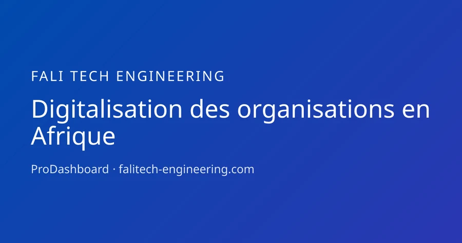 Fali Tech Engineering — official profile artwork