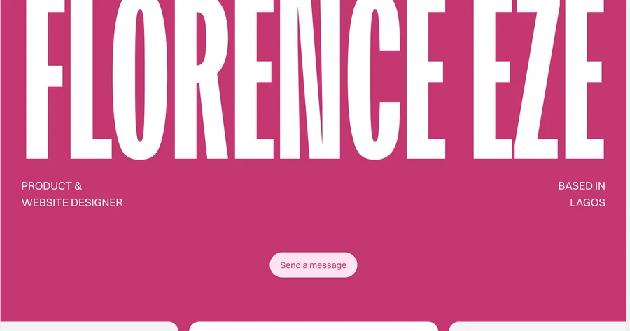 Florence Eze — official profile artwork