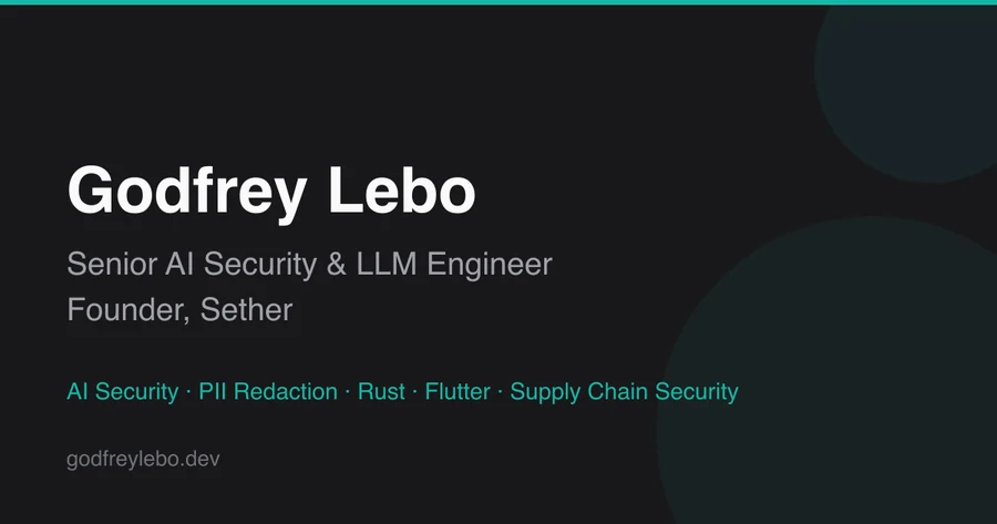 Godfrey Lebo — official profile artwork