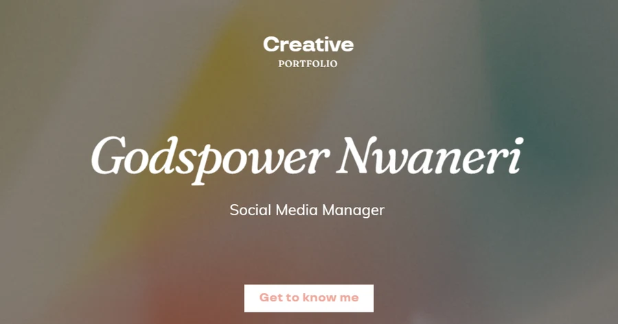 Godspower Nwaneri — official profile artwork