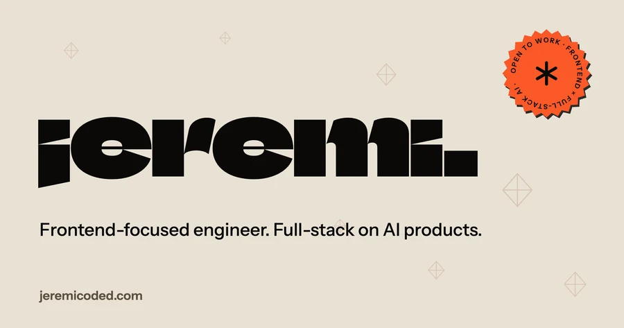 Jeremiah Adamu — official profile artwork