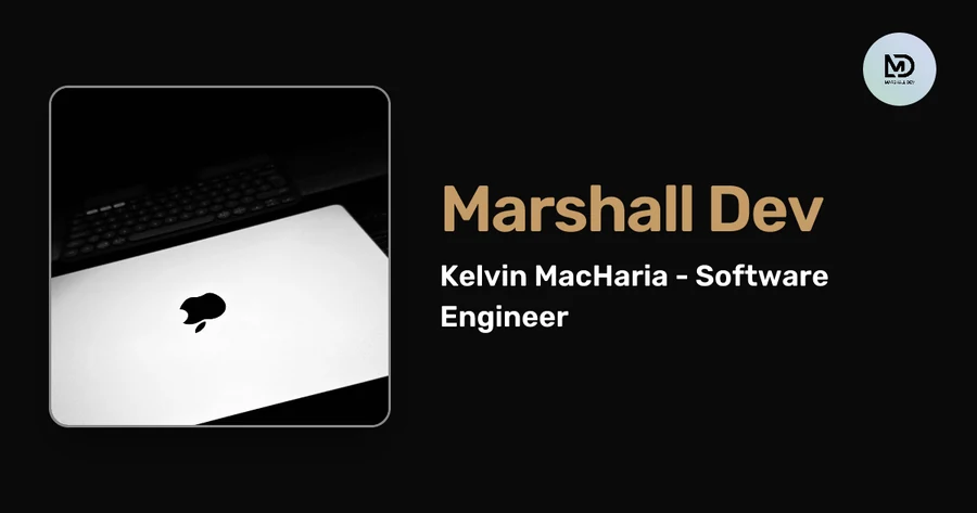 Kelvin Macharia — official profile artwork