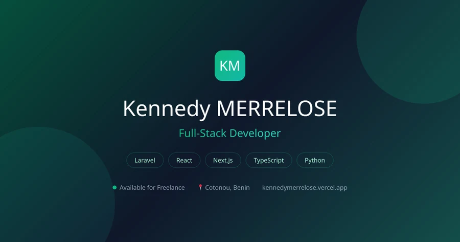 Kennedy Merrelose — official profile artwork