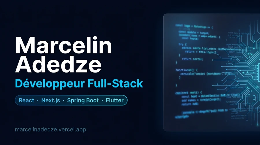 Marcelin Adedze — official profile artwork