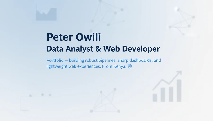 Peter Owili — official profile artwork