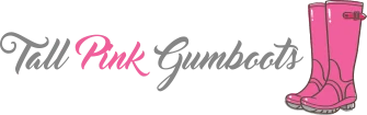 Tall Pink Gumboots logo