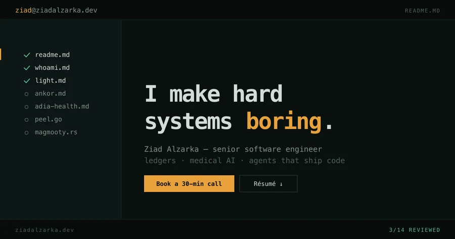 Ziad Alzarka — official profile artwork