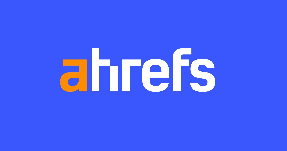 Ahrefs official website image