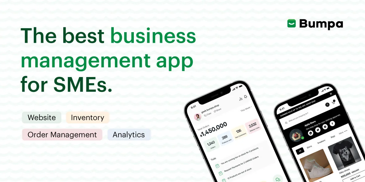 Bumpa official website image